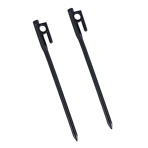 Best 2pcs Tent Pegs Camping Stakes Outdoor for Camping Iron Tent