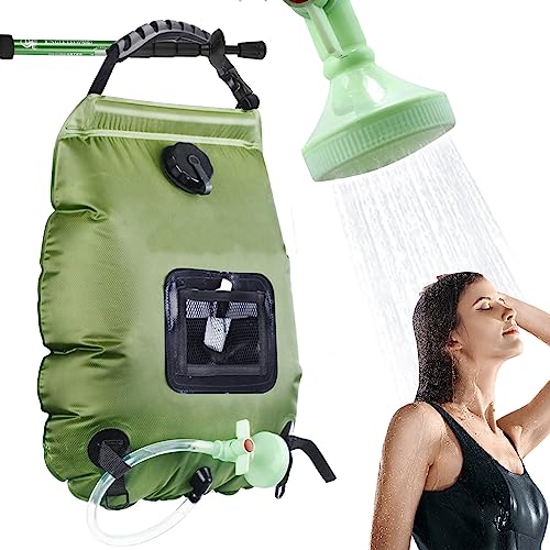 Best 5 Gallons 20L Solar Shower Bag Heating Camping Shower Bag