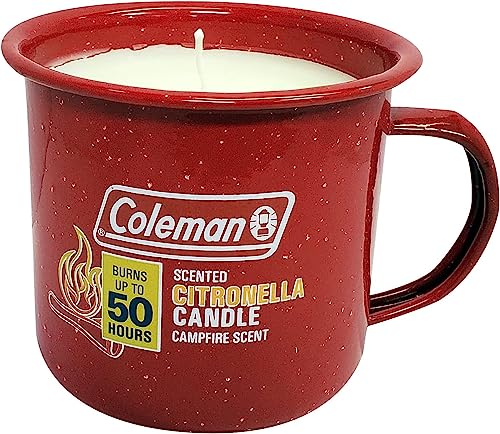 Best Coleman Scented Outdoor Citronella Candle in Tin Mug