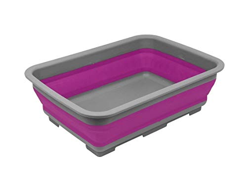 Best Collapsible Washing Up Bowl - 10 Litre Water Storag for Camping