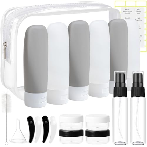 Best DEWSENSI 20 Pack Travel Bottles Set for Toiletrie