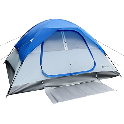 Best Dome Camping Tent With Rainfly And Carry Bag