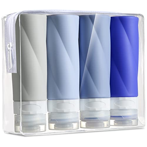 Best Gemice Travel Containers for Toiletries with Clear Bag