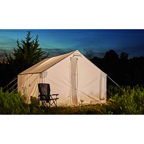 Best Guide Gear 10X12' Canvas Wall Tent for Outdoor Camping