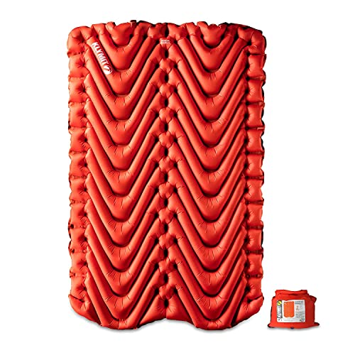 Best Klymit Insulated Double V Inflatable Sleeping Pad for Camping