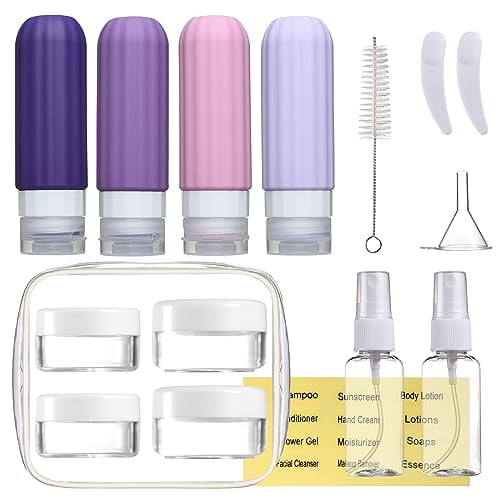 Best Mrsdry 16 Pack Travel Bottles Set for Toiletries