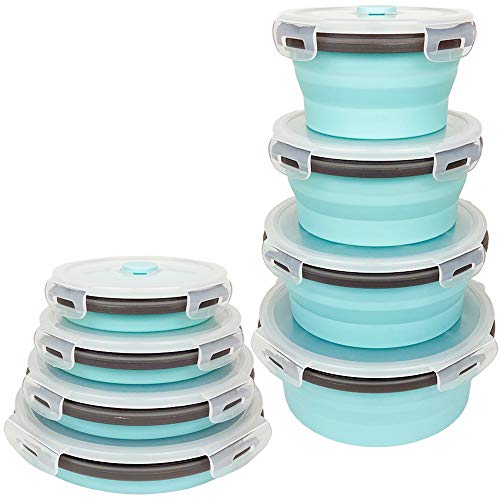 Best SMELEYOU Collapsible Bowl Food Containers Camping Bowl