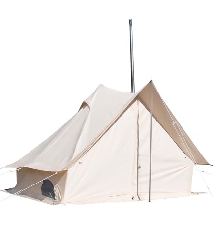 Best S'More Canvas Camping Tent for 2 Person-Ideal for Car Camping