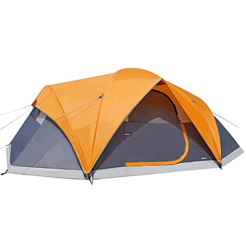 Best Top Blackout 8-Person Dome Camping Tent-2024