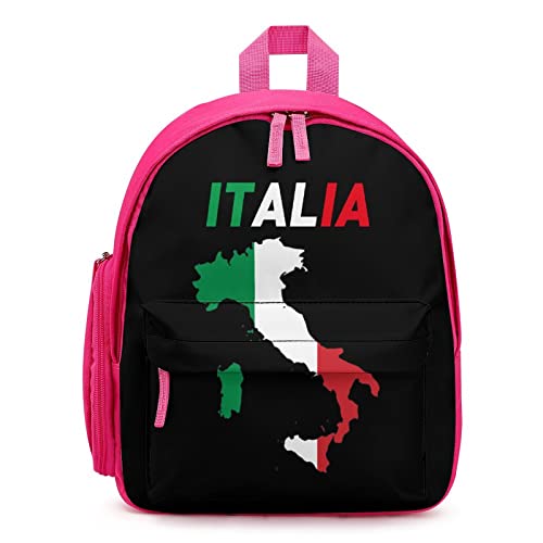 Best Top Italy Flag Backpack Travel Bag for Camping