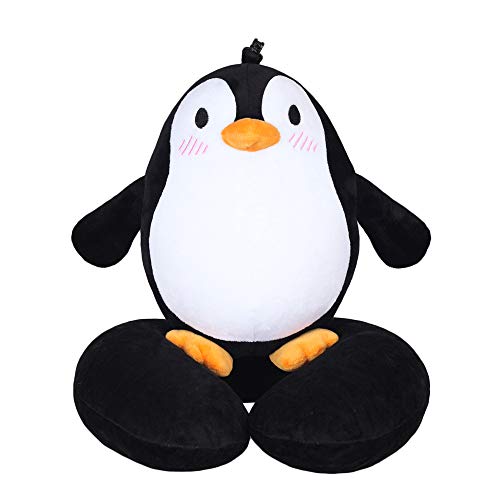 Best uckator Resteazzz Plush Cutiemals Penguin Round Travel Pillow