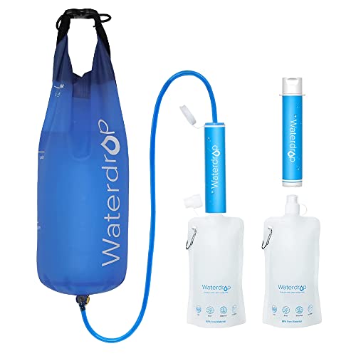 Best Waterdrop Water Filter Camping, 0.01 Micron Water Filtration System