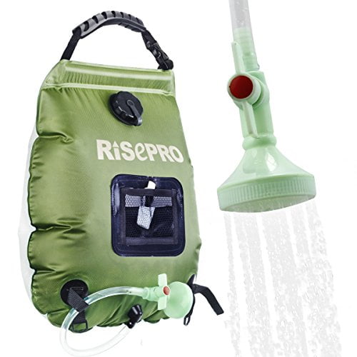 Risepro Solar Heating Premium Camping Shower Bag Hot Water