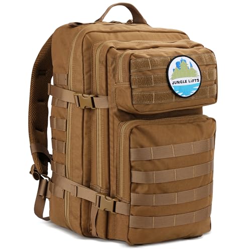 Best JUNGLE LiFTS 45L Tactical Backpack For Camping-2024