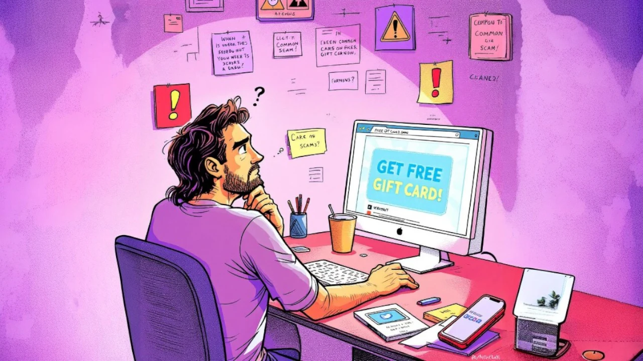 How to Spot and Avoid Scams When Searching for Free Gift Cards