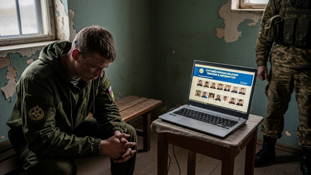 The Role of Websites Tracking Captured Russian Soldiers in the Ukraine Conflict